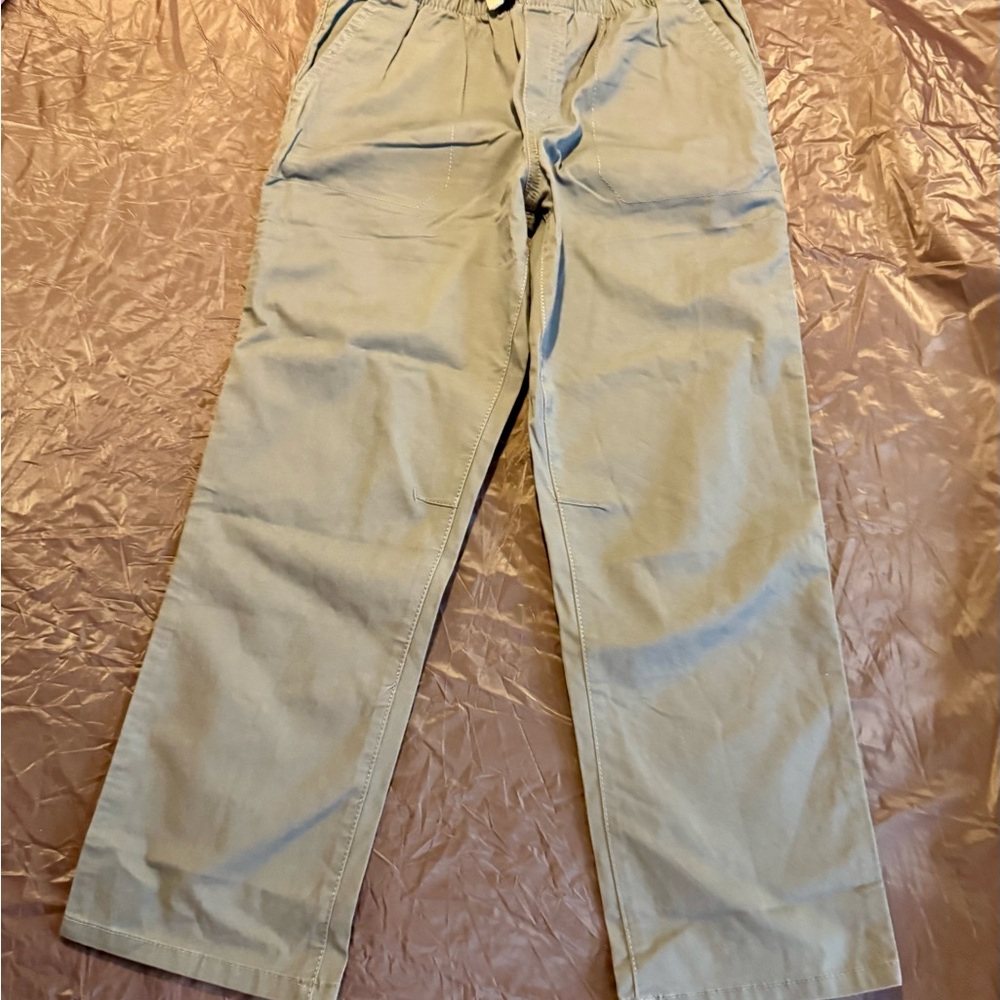 Cat & Jack Kids Dark Gray Drawstring Chinos.